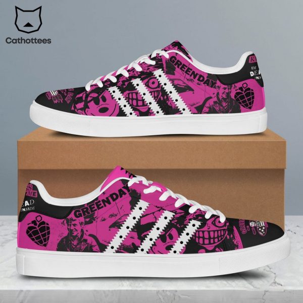 Greenday Design Purple Stan Smith Shoes