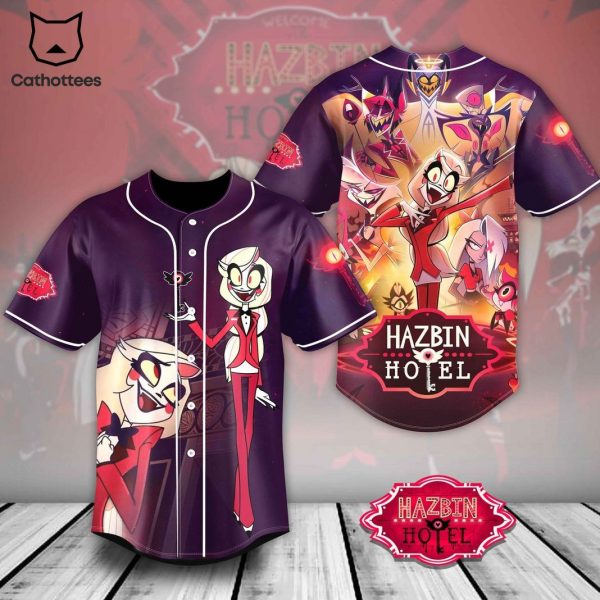 Hazbin Hotel Logo Baseball Jersey