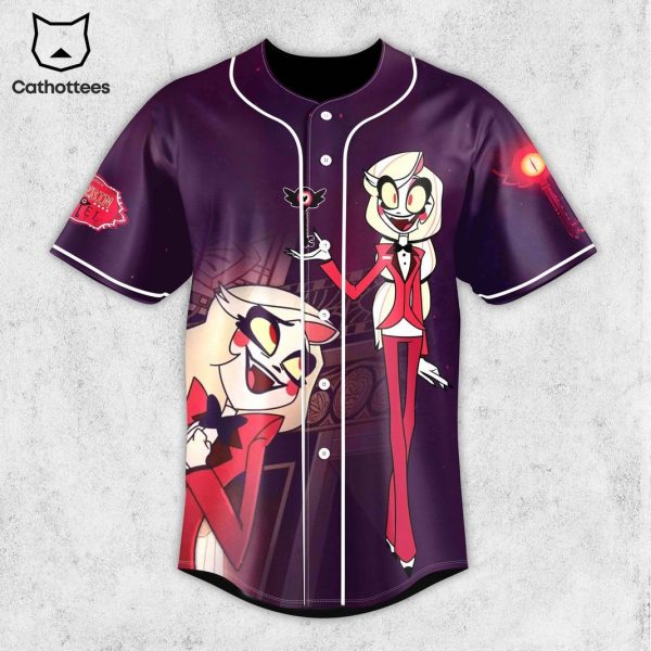 Hazbin Hotel Logo Baseball Jersey