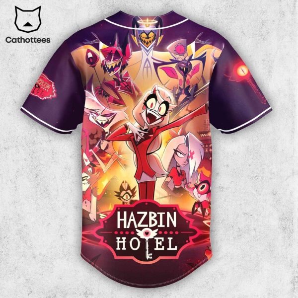 Hazbin Hotel Logo Baseball Jersey