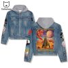 The Greatest Trick That The Devil Did Was Convince The World He Doesnt Exist Hooded Denim Jacket