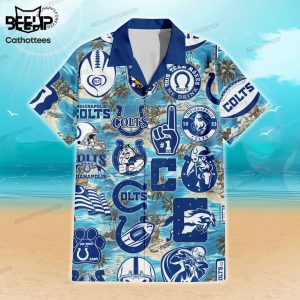 Indianapolis Colts This Team Makes Me Drink Hawaiian Shirt