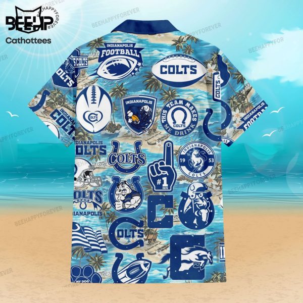 Indianapolis Colts This Team Makes Me Drink Hawaiian Shirt