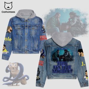 It All A Blur Tour Big As The What Drake Hooded Denim Jacket