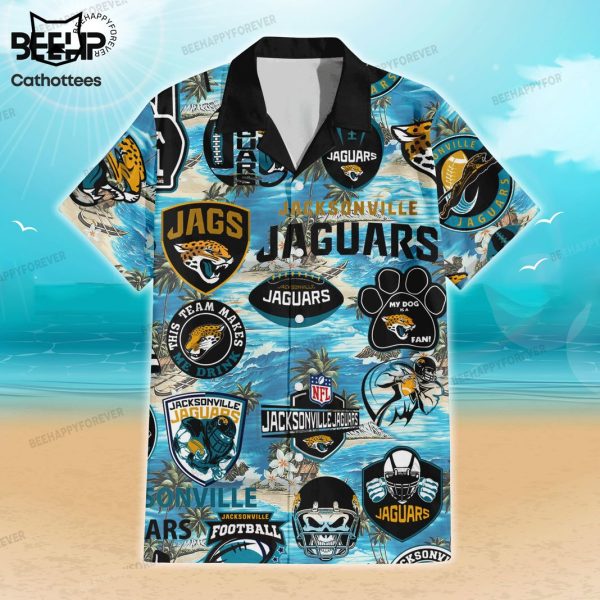 Jacksonville Jaguars Logo Hawaiian Shirt