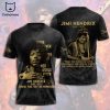 Bob Marley The King Of Reggae 36 Years Of 1945-1981 Signature Thank You For The Memories 3D T-Shirt