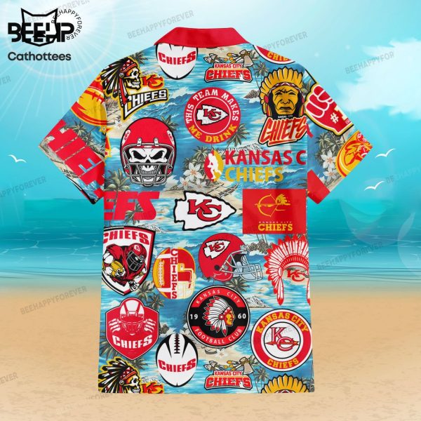 Kansas City Chiefs Logo Hawaiian Shirt