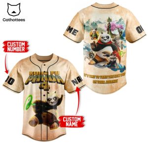 Kung Fu Panda 4 It Time To Take The Next Step On Your Journey Baseball Jersey