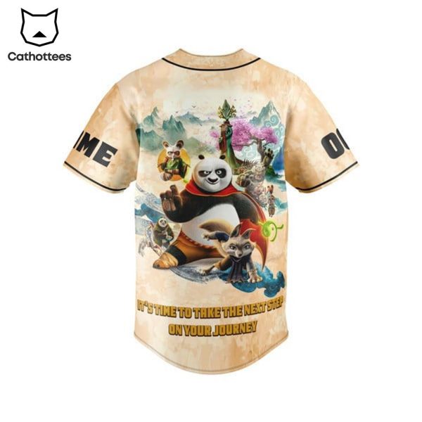 Kung Fu Panda 4 It Time To Take The Next Step On Your Journey Baseball Jersey