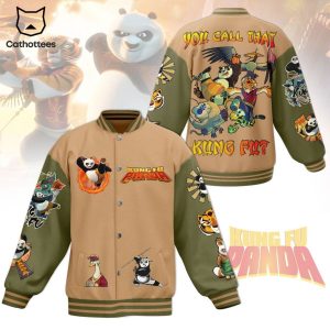 Kung Fu Panda You Call That Kung Fu Baseball Jacket