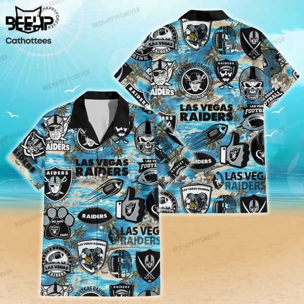 Las Vegas Raiders Football Hawaiian Shirt