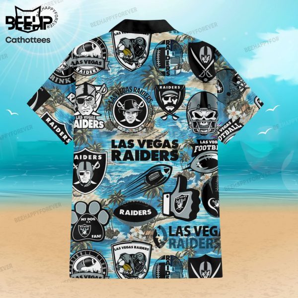 Las Vegas Raiders Football Hawaiian Shirt