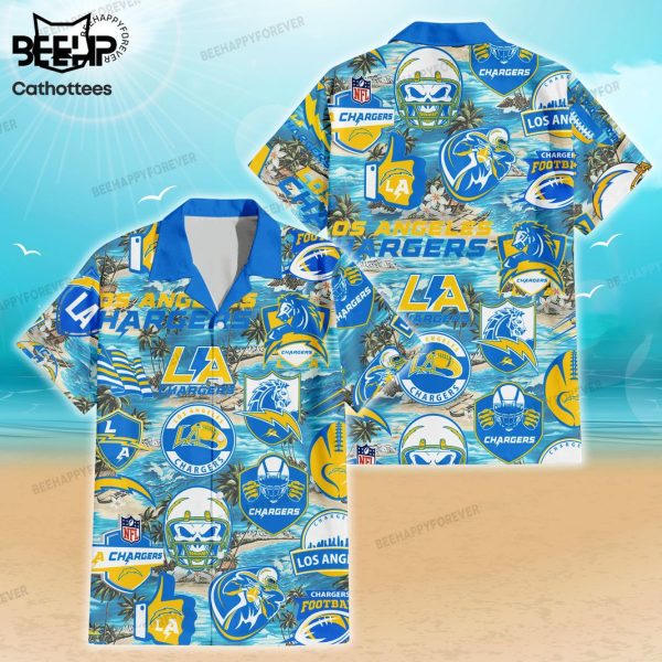 Los Angeles Chargers Football Hawaiian Shirt