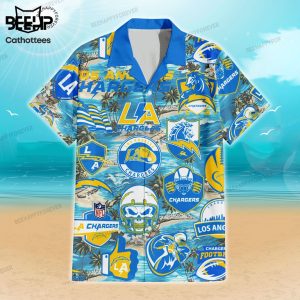 Los Angeles Chargers Football Hawaiian Shirt