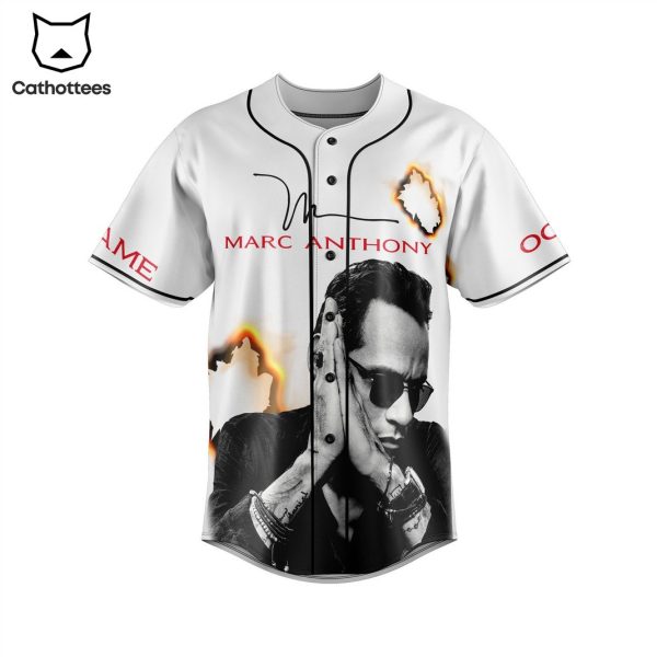 Mac Anthony Historia Tour Signature Baseball Jersey