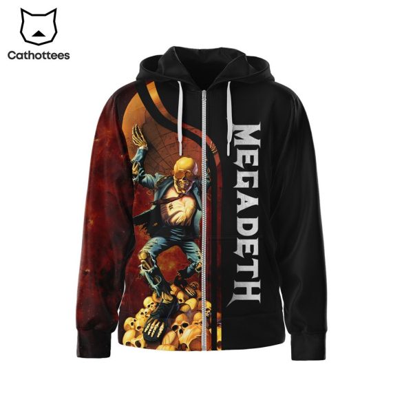 Megadeth Aliens Conquered Death To Humans Hoodie