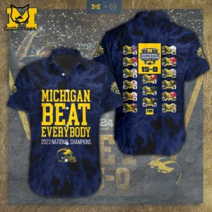 Michigan Wolverines Every Body 2023 National Champions Hawaiian Shirt