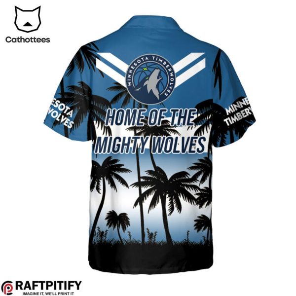 Minnesota Timberwolves Logo Summer Hawaiian Shirt