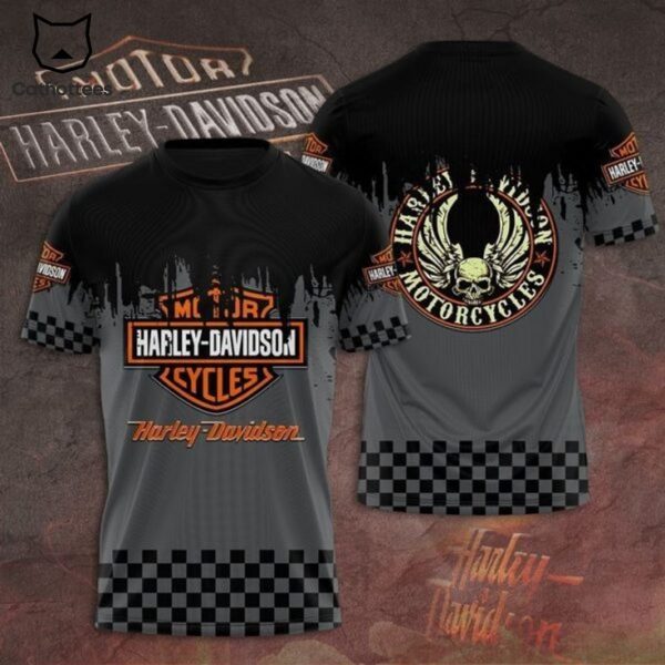 Motor Harley Davidson Cycles 3D T-Shirt