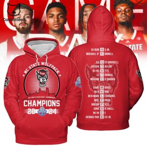 NC State Wolfpack ACC Men Basketball Tournament Champions 2024 Hoodie