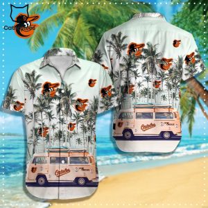 Baltimore Orioles Logo Summer Hawaiian Shirt