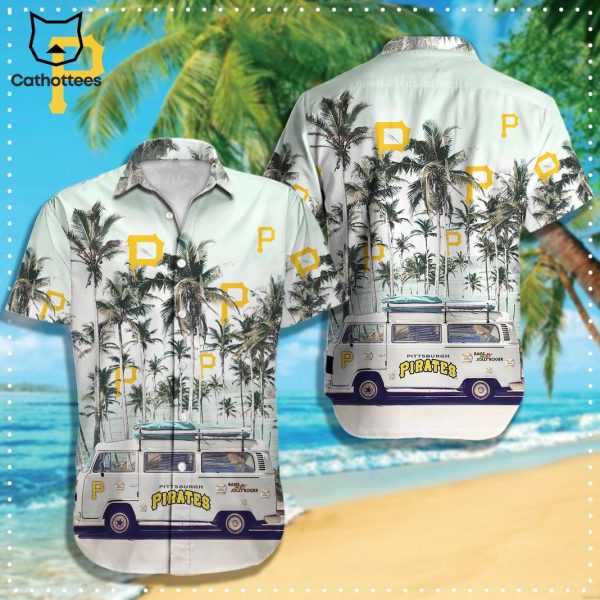 Pittsburgh Pirates Logo Summer Hawaiian Shirt