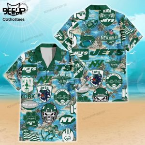New York Jets Football Club Hawaiian Shirt