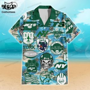 New York Jets Football Club Hawaiian Shirt