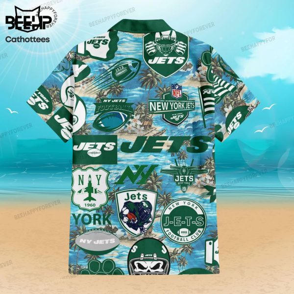 New York Jets Football Club Hawaiian Shirt