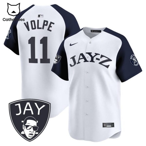 New York Yankees Anthony Volpe Jay-Z  Baseball Jersey