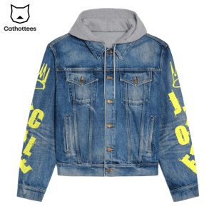 No Such Thing As A Life That Better Than Yours J Cole Love Your Lyrics Hooded Denim Jacket