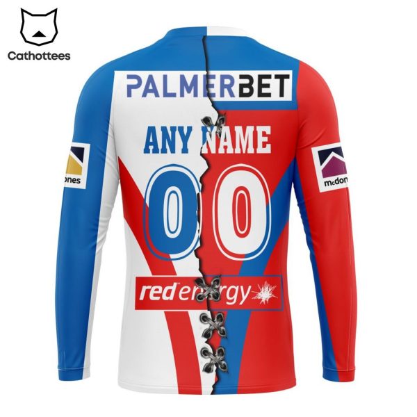 NRL Newcastle Knights Personalized Home Mix Away Kits 3D Hoodie
