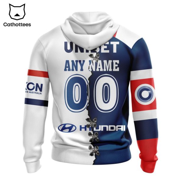 NRL Sydney Roosters Personalized Home Mix Away Kits 3D Hoodie