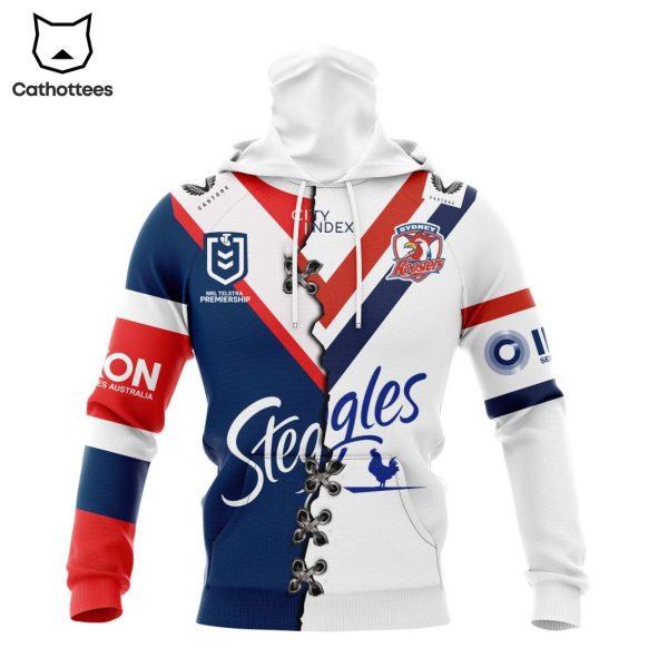 NRL Sydney Roosters Personalized Home Mix Away Kits 3D Hoodie