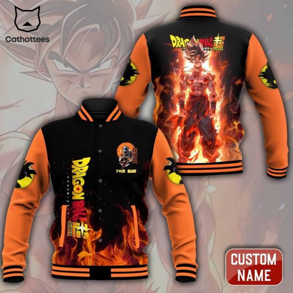 Personalized Dragonball Super Baseball Jacket