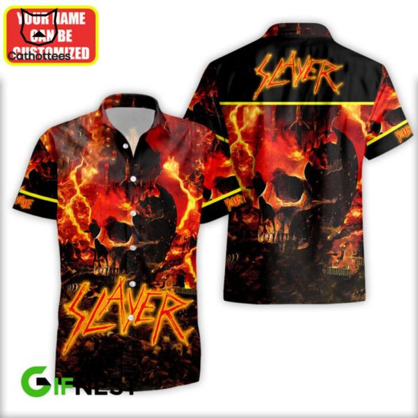 Personalized Slayer Hawaiian Shirt