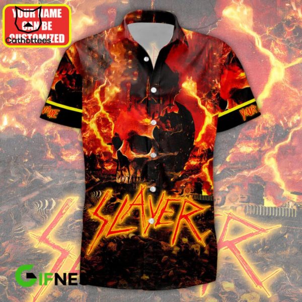 Personalized Slayer Hawaiian Shirt