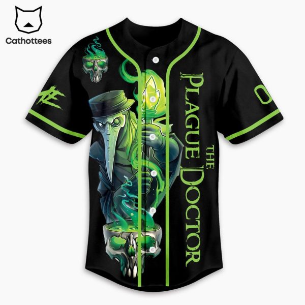 Plague The Doctor Bring Me Your Sick Baseball Jersey