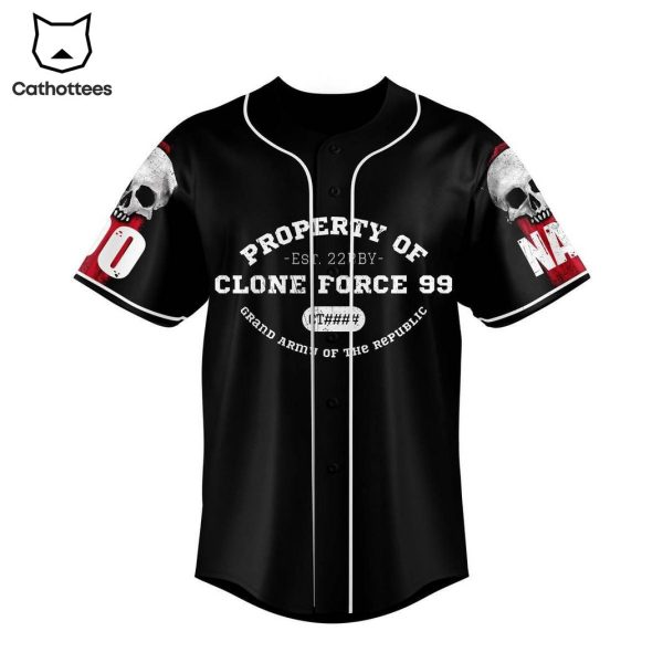 Property Of Clone Force 99 The Bad Batch Baseball Jersey