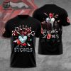 Rolling Stones Hackney Diamonds Tour 2024 3D T-Shirt