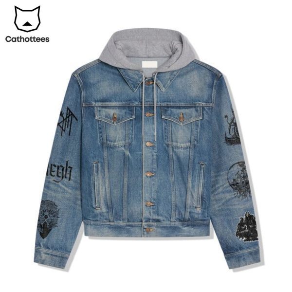 Sleep Token I Want To See The Other Side Hooded Denim Jacket