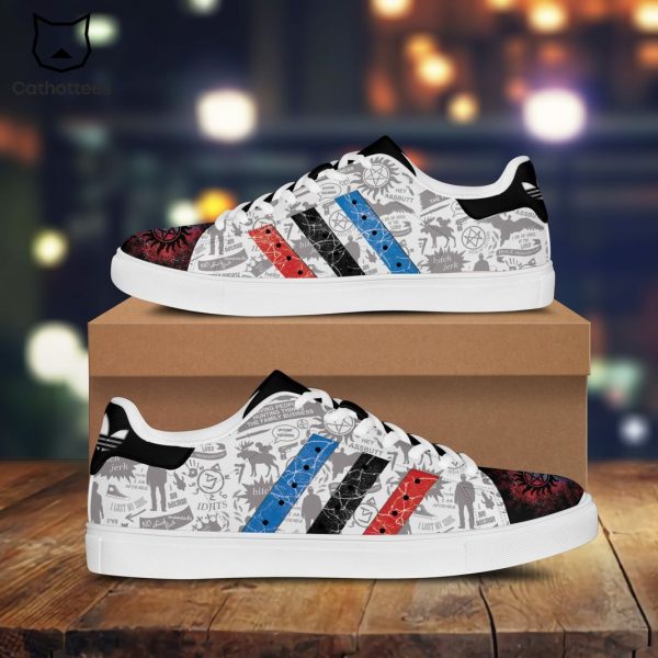 Supernatural Hey Assbutt Design Stan Smith Shoes