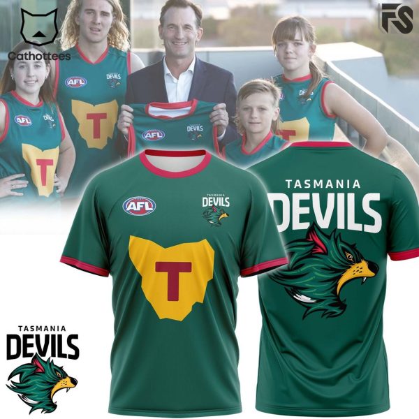 Tasmanian Devils AFL 3D T-Shirt