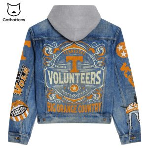 Tennessee Volunteers Big Orange Country Hooded Denim Jacket