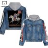 Elvis Presley Hooded Denim Jacket