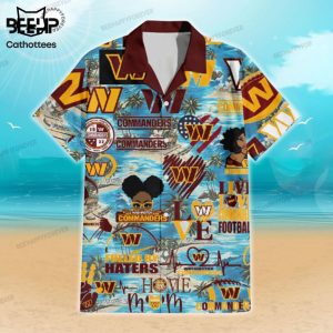 Washington Commanders Football Hawaiian Shirt