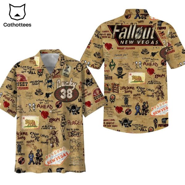 Welcome to Fabulous New Vegas Fallout New Vegas Hawaiian Shirt