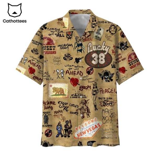 Welcome to Fabulous New Vegas Fallout New Vegas Hawaiian Shirt