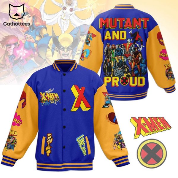 X-Men Mutant And Proun Baseball Jacket