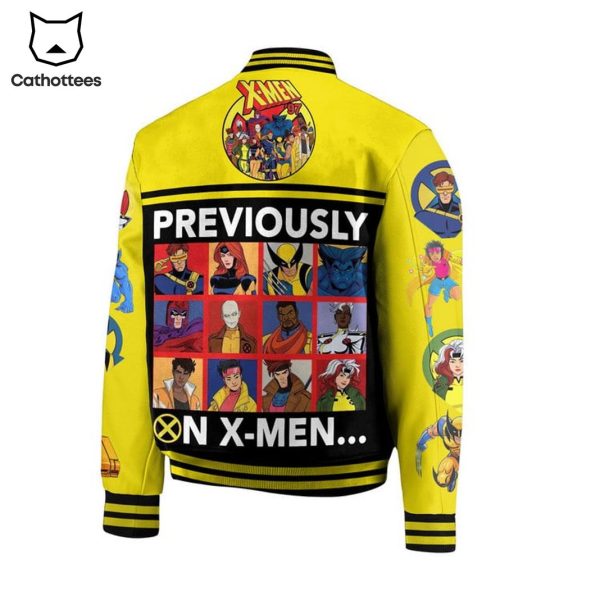 X-Men Previously Baseball Jacket